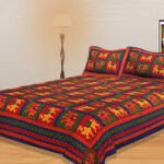 how to style traditional indian bed covers