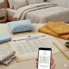 bedsheet size chart India