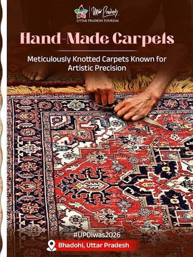 Bhadohi hand knotted carpets