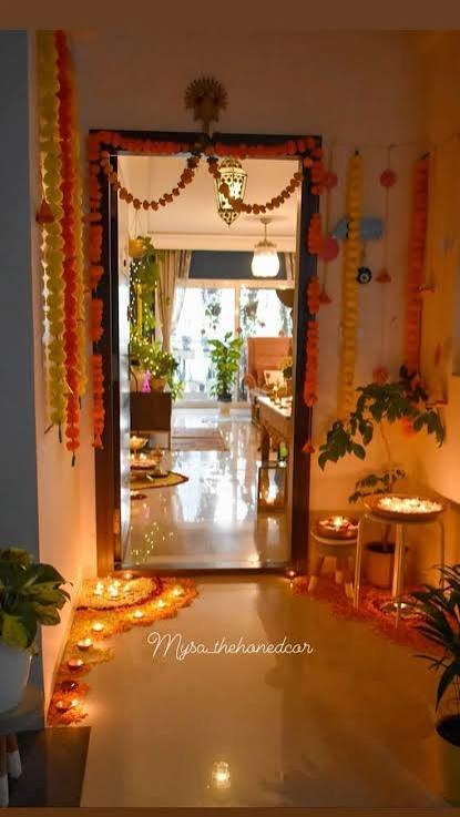 diwali entryway decor ideas